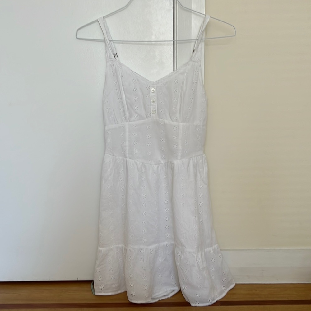 White Hollister dress